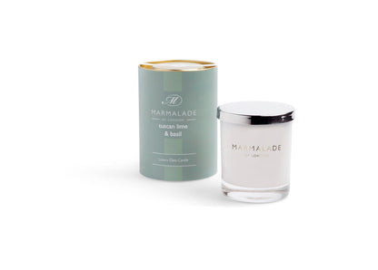MARMALADE OF LONDON Soy Candle - Tuscan Lime & Basil