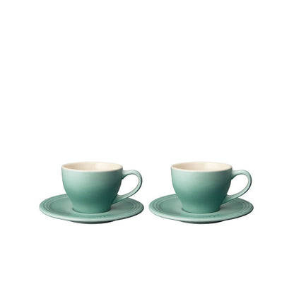 LE CREUSET Cappuccino Cup & Saucer - Set of 2