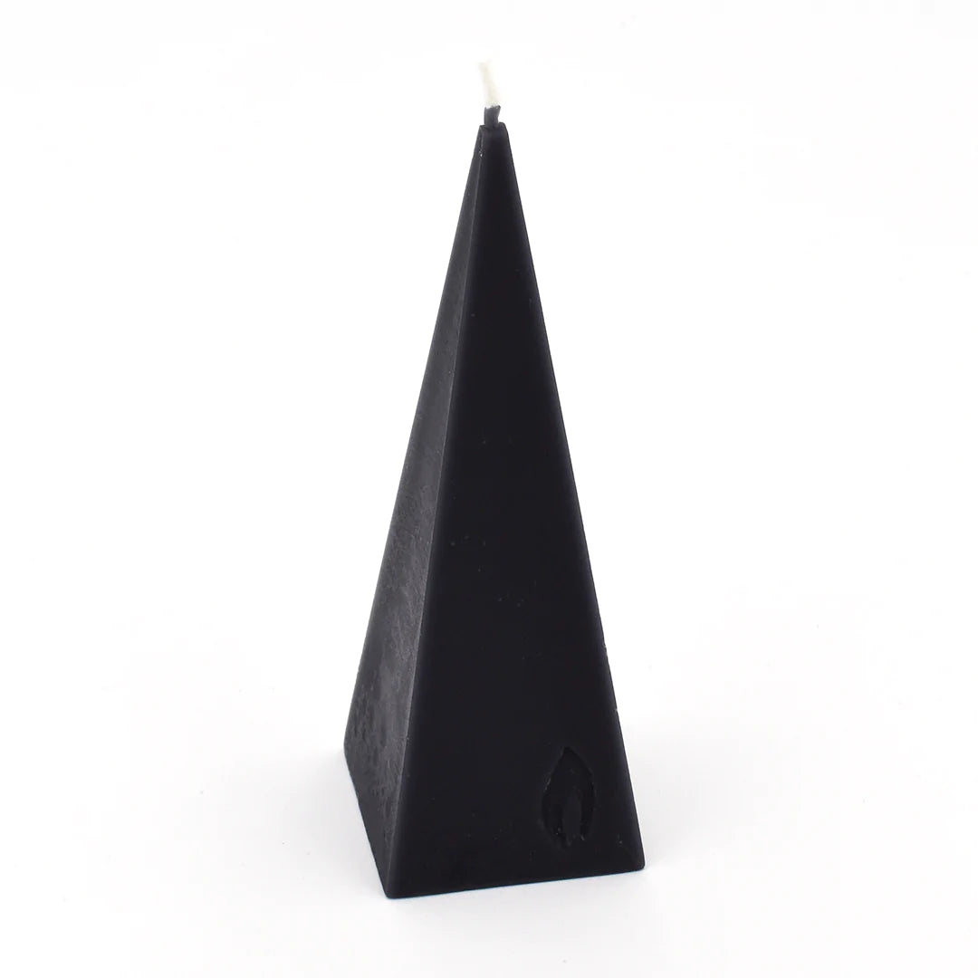 HONEY CANDLE Beeswax Pyramid Candle