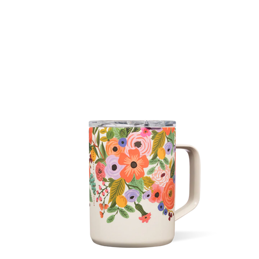 CORKCICLE Insulated Mug - Garden Party Cream