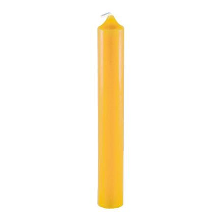 HONEY CANDLES Beeswax Tube - 6 Inch