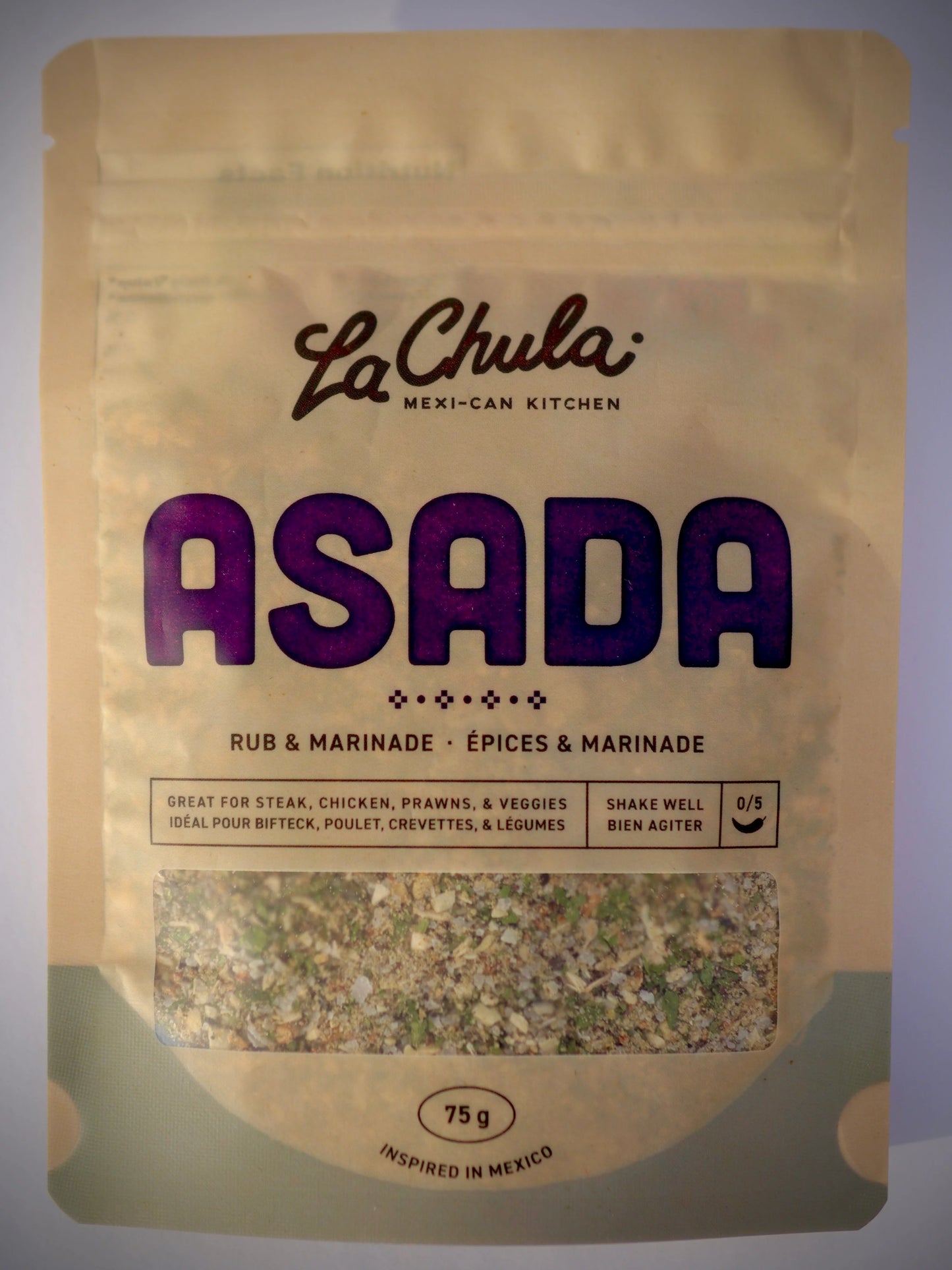 LA CHULA Rub & Marinade Bag