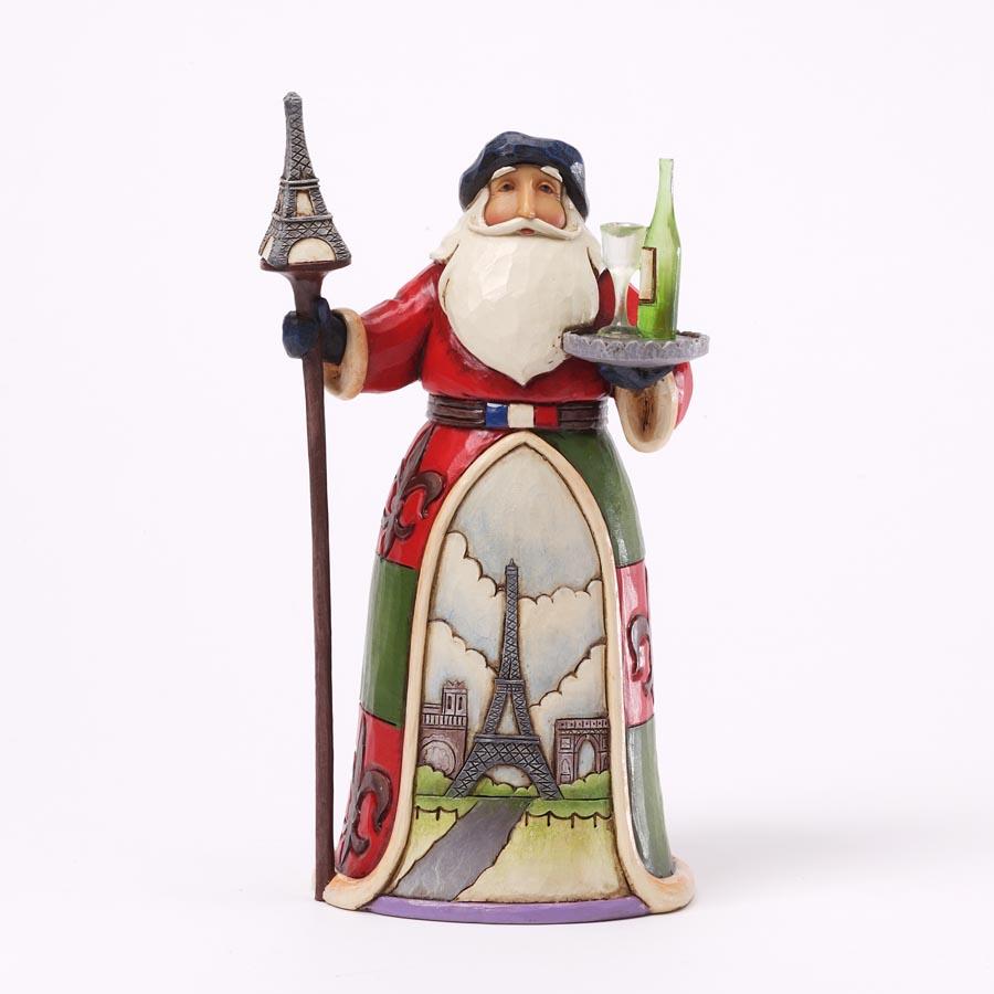 JIM SHORE Around The World Santa Figurine