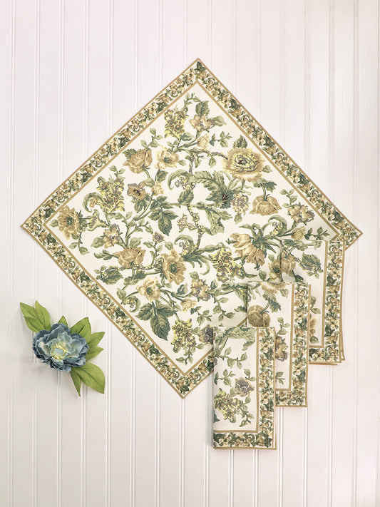 APRIL CORNELL Napkin - Lillian Ecru