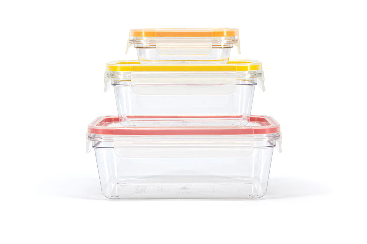MEYER Clearlock Plastic Container Set - 3 Piece