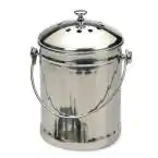 RSVP Stainless Composter - 1 Gallon